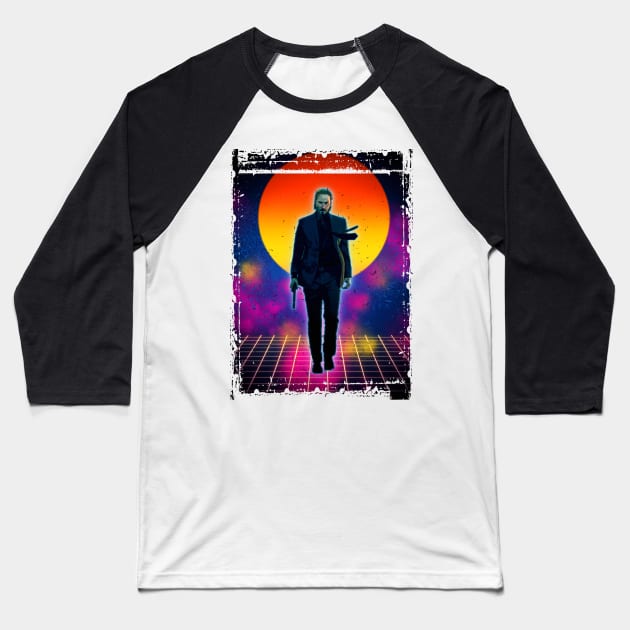 John Wick the boogieman Baseball T-Shirt by PrintstaBee